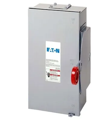 Eaton 100 Amp 24000 Watt Outdoor Electrical Double Throw Safety Transfer Switch • $235