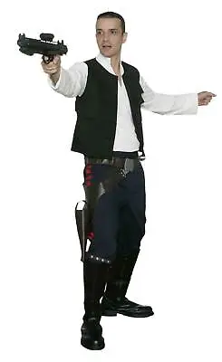 Star Wars Han Solo Costume New Hope Jacket Shirt Pants Film Set Quality From UK • £164.99