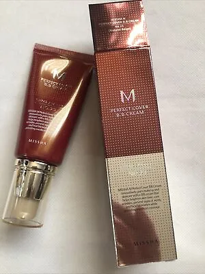 Missha M Perfect Cover BB Cream SPF42 Shade No.23 Natural Beige 50ml NIB • $13