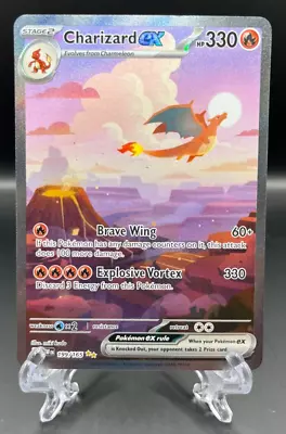 Pokemon TCG: Charizard EX 199/165 - SV: 151 - Special Illustration Rare NM • $99.95