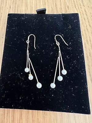 Vintage 9ct Gold Drop Earrings • £12