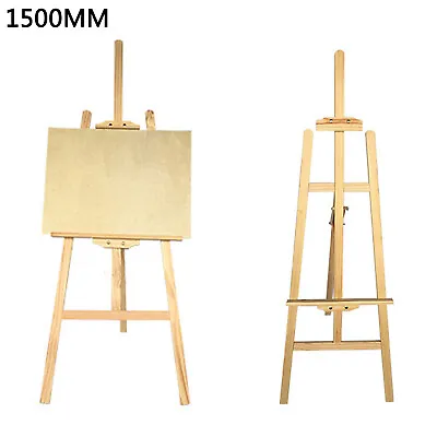 5ft 1500mm Wooden Pine Tripod Studio Canvas Easels Portables Art Stand New • £13.69