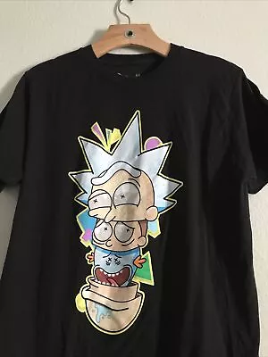 $0.99 • Buy Rick And Morty Shirt Black Size Medium