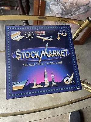 Herbko Stock Market: The Wall Street Trading Board Game 1997 NEW & SEALED • $25