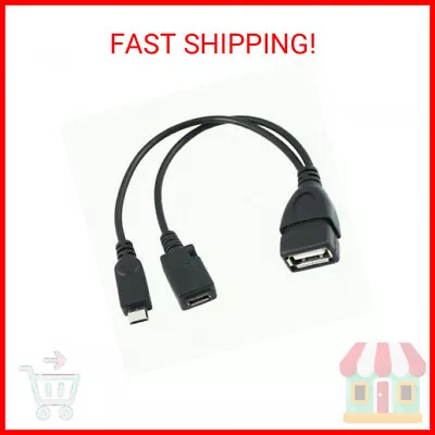 Yonisun Micro USB Host OTG Cable With USB Power For Samsung/HTC/Nexus/Lg Phones  • $8.81