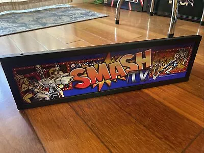 Smash TV Arcade Game Light Up Marquee - Arcade1Up • $75