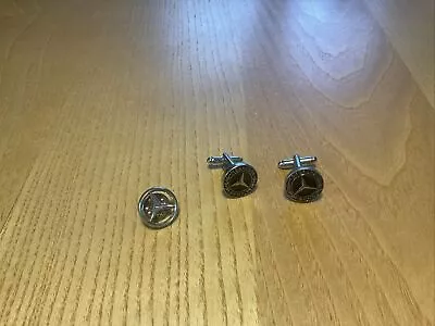 Mercedes Benz Tie Pin And Cufflinks • $14.93