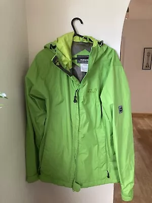 Jack Wolfskin Women’s Showerproof Jacket Size XL Green • £7.50