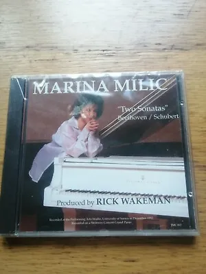  Rick Wakeman & Marina Milic ‎– 'Two Sonatas' / Fragile Records Ltd MCPS ‎JMC002 • £7.50