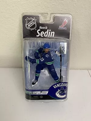 McFarlane NHL Henrik Sedin Vancuver Figure Silver Collector Level Series 25 New! • $24.32