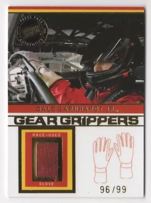 Dale Earnhardt Jr 2006 Press Pass Stealth Gear Grippers Race Used Glove Card /99 • $24.99