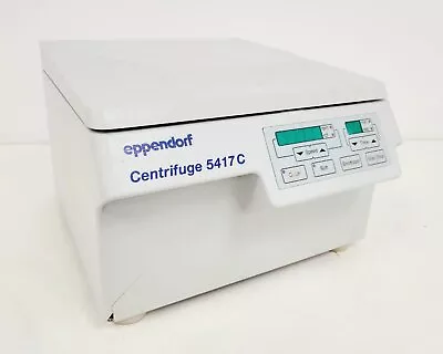 Eppendorf 5417C Benchtop Centrifuge With Aerosoltight GE 035 11/01 Rotor Lab • $485.24