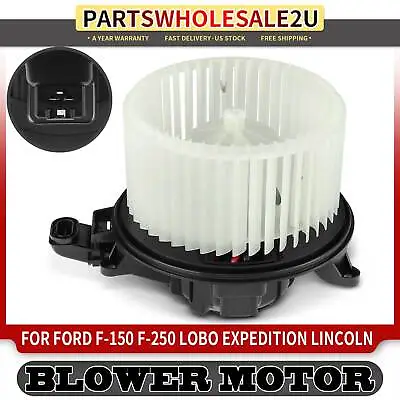 AC Heater Blower Motor W/ Fan Cage For Ford F-150 Expedition Lincoln Navigator • $33.69