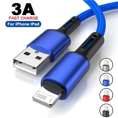 $6.95 • Buy USB Charger Cable For IPhone 14 13 12 11 X 8 7 Fast Charging Data Sync Lead Cord