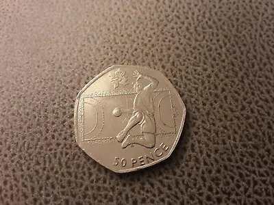 50 Pence Coin 2011 LONDON OLYMPICS - HANDBALL • £45