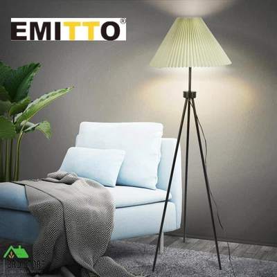 $49.50 • Buy Modern LED Floor Lamp Stand Reading Light Decoration Indoor Classic Linen Fabric