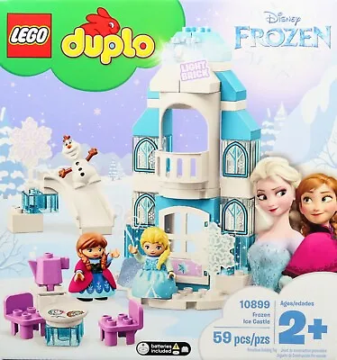 $53.98 • Buy LEGO DUPLO Disney Frozen Ice Castle W/ Light Brick, 59 Pieces (10899)