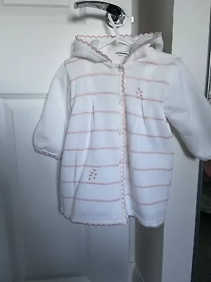 Baby Girls Designer Pex Knit Traditonal Vintage Style Coat 6-12 Months BNWOT • £32