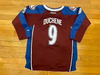 Reebok Youth Matt Duchene Colorado Avalanche Long-Sleeve Jersey Burgundy L/XL • $24.99