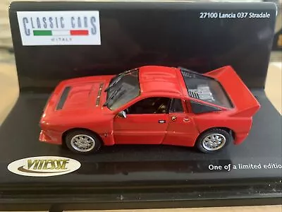 LANCIA 037 STRADALE 1/43 CAR MODEL BY VITESSE - CLASSIC CARS OF ITALY - LIM.ed • £55