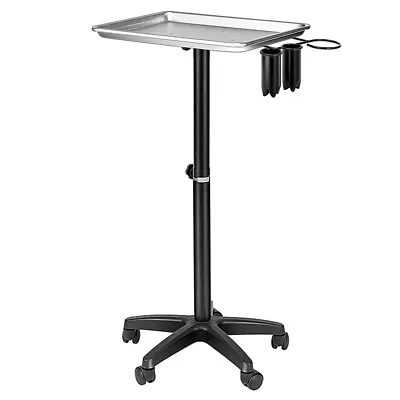 Mobile Rolling Mayo Stand Trolley Medical Instrument W/ Removable Tray & Base • $39.99