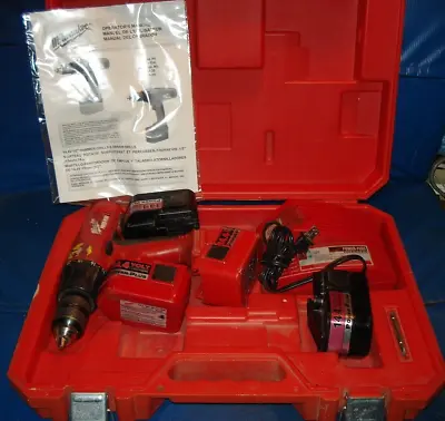 Milwaukee Power Plus 0514-20 14.4V Cordless Drill Bundle 48-59-0245 Charger • $109.95
