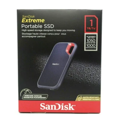 $169 • Buy SanDisk E61 Extreme Portable SSD Drive (1TB)