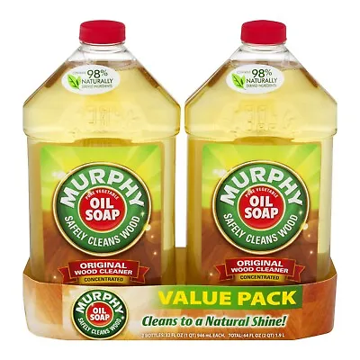 Murphy Oil Soap Wood/Floor Cleaner - 2 Pack (32oz.Total 64oz) • $29.99