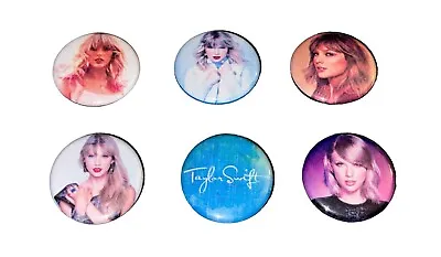 1  Lot Of 6 Taylor Swift Music Lapel Badge Buttons Pins Pinback [p642] • $3.25