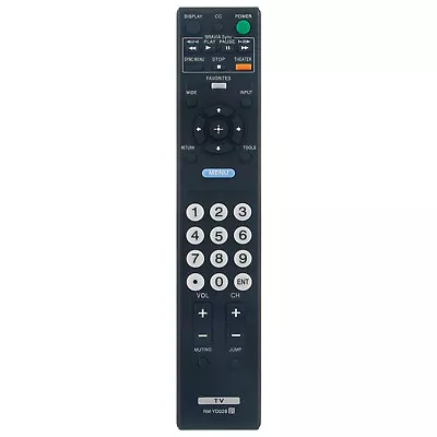 Remote RM-YD028 For SONY TV KDL-52V5100 KDL-26L5000 KDL-32L5000 KDL-37FA500 • $7.26