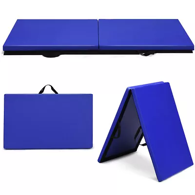 Costway 6'x2' Yoga Mat Folding Exercise Aerobics Stretch Gymnastic W/Handle  • $53.99