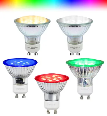 £7.99 • Buy GU10 48 SMD LED Light Bulb In Various Coloured Replacement Halogen 30w