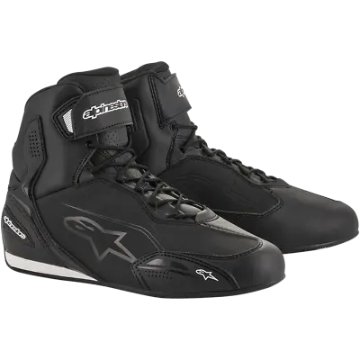 Alpinestars Men's Faster-3 Street Motorcycle Shoes - Black/Black • $110.47