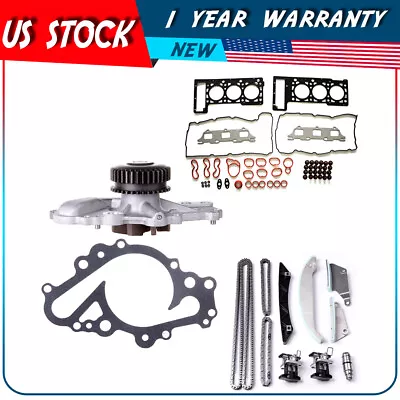 ✔Timing Chain Kit Head Gasket Water Pump For Dodge Magnum Charger Avenger 2.7L • $152.99