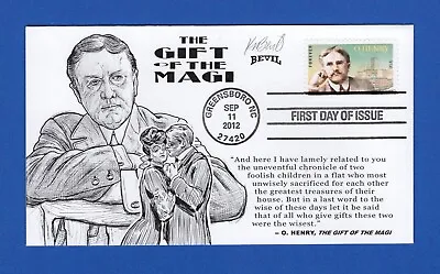 Scott 4705 William Sydney Porter O. Henry Unpainted First Day Cover By Bevil • $6.99