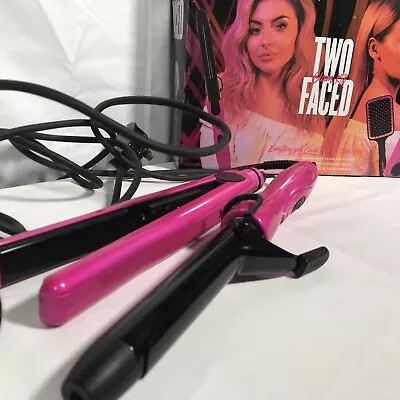 £19.99 • Buy Mark Hill Two Faced 'Glam Kit' Hair Strainers And Hair Curling Tongs 