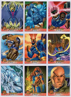 1996 Fleer X-men Base Card Singles Pick & Complete Your Set • $1.69