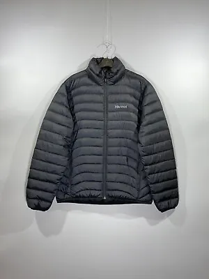 Marmot Mens Black 600 Fill Down Puffer Jacket Size L • $80