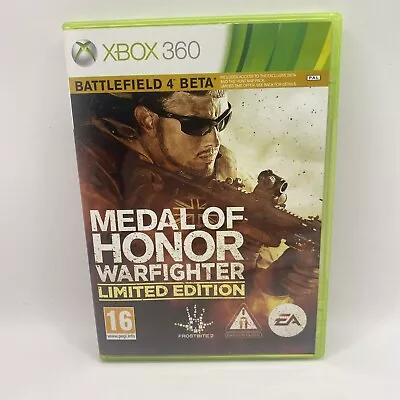 Medal Of Honor Warfighter Limited Edition Xbox 360 Game PAL Mint Disc • $19.95