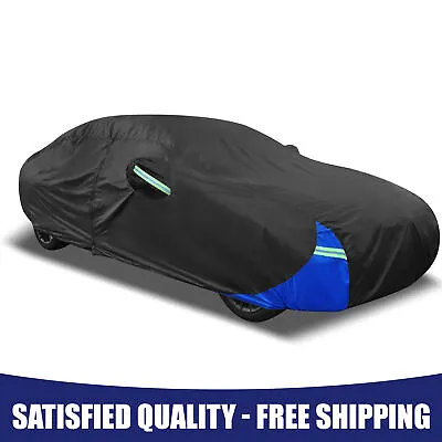 $57.49 • Buy 3L Car Cover Outdoor Rain Sun Protection Universal For Sedan 178 -185  Item Of 1
