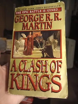 A Clash Of Kings By George R. R. Martin (Bantam Paperback 1999) 1st PRINTING! • $11.50