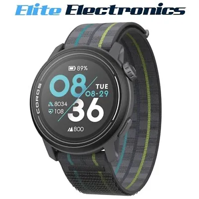 Coros PACE 3 GPS Sport Watch Nylon - Black • $389