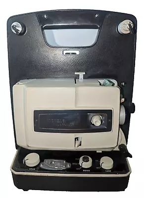 Working HONEYWELL ELMO Dual 8mm Adjustable Speed Projector FP8-C W/Manual & Reel • $84.99