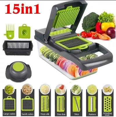 15 In 1 Vegetable Chopper • £7.99