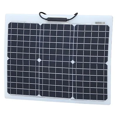 30W Reinforced Semi-flexible Solar Panel With Strong ETFE Coating • £59.99