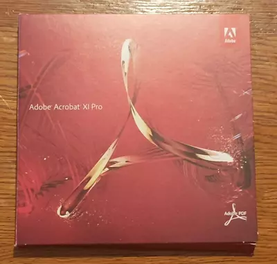 Adobe Acrobat XI Pro - See Description (Spares And Repair) • £10