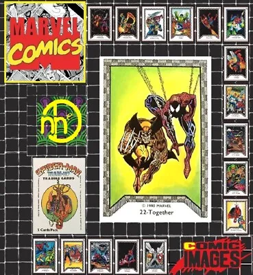 1990 Marvel Comic Images Spider-Man Team-Up Cards - Pick Choose A Card • $1.86