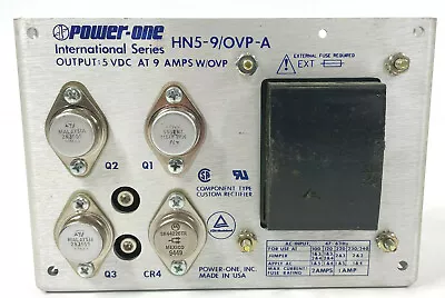 $39.99 • Buy Power-One HN5-9/OVP-A Power Supply 5VDC 9A W/ OVP 100/120/220/230/240V