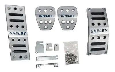 2015-2023 Ford Mustang Shelby GT350 Billet Gas Brake Clutch Covers & Dead Pedal • $110.45