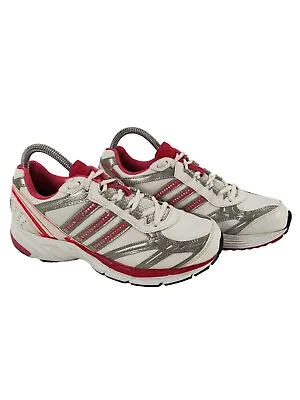 Adidas Ozone 3 Shoes Women's Size US 6 White/Red Runners Sneakers Trainers  • $24.95